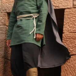 LARP Linen Cloak With Scarf -Larp Fashion Shop larp umhang aus leinen mit schal lf 420100 1 1280x1280