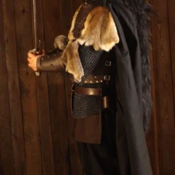 LARP Cloak With Sheepskin -Larp Fashion Shop larp umhang mit fellueberwurf lf 410100 5 2 1280x1280