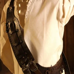 Leather Bandolier (right Handed) -Larp Fashion Shop leder bandolier fuer rechtshaender ff bbhl 600 3 1280x1280