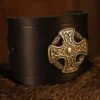 Leather Wrist Cuff Celtic Cross Black 6cm -Larp Fashion Shop lederarmband 6cm keltenkreuz schwarz lt ab6030skk 450 1 1280x1280