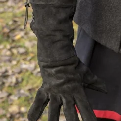Leather Gloves - Black