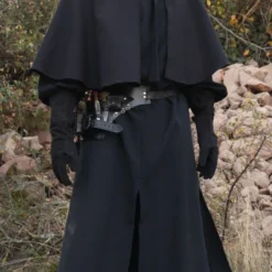 Plague Doctor Mask - Black -Larp Fashion Shop maske pestdoktor schwarz if 10011600 4 1280x1280