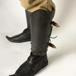 Leg Protection Warrior - Epic Dark -Larp Fashion Shop metall beinschienen krieger epic dark if 201012 2 1280x1280