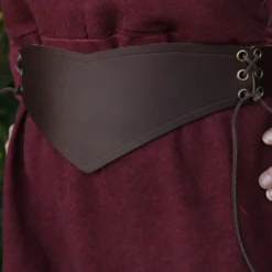 Medieval Leather Cinch Belt