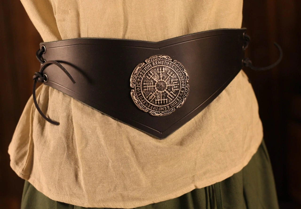 Medieval Waist Belt Vegvisir 3 Medieval Waist Belt Vegvisir