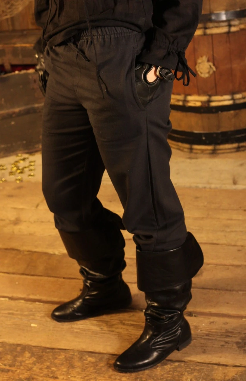 Medieval Trousers With Elasticated Waist 3 Medieval Trousers With Elasticated Waist