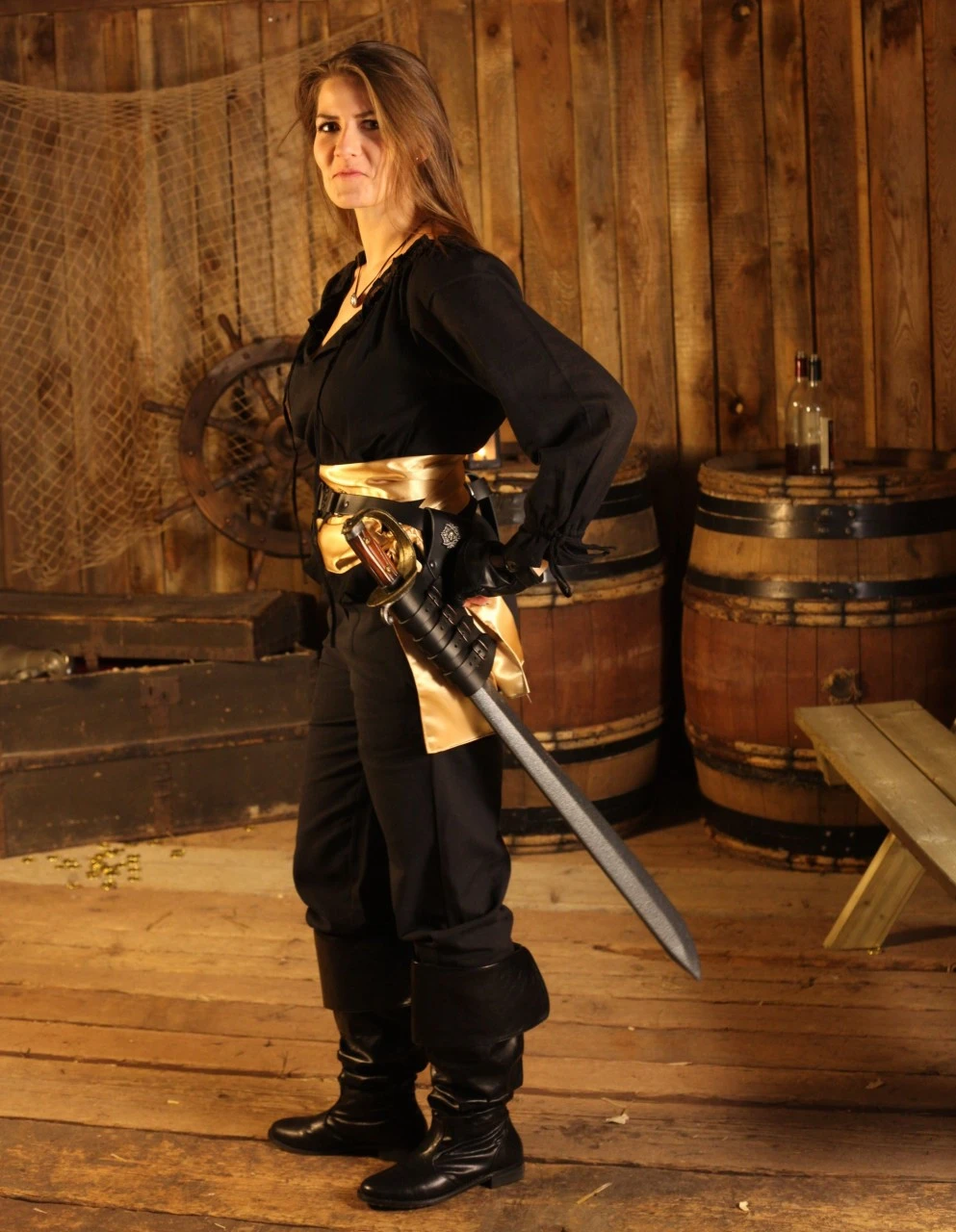 Medieval Trousers With Elasticated Waist 5 Medieval Trousers With Elasticated Waist - Image 3