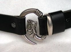 Medieval Wolf Head Belt