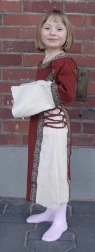 Medieval Dress Laced Up For Kids
