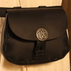 Medieval Bag Celtic Knot Schwarz