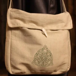 Cloth Bag With Triquetra Embroidery