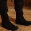 Medieval Boots Black -Larp Fashion Shop mittelalterstiefel aus wildleder schwarz lc 019sw 1 1280x1280