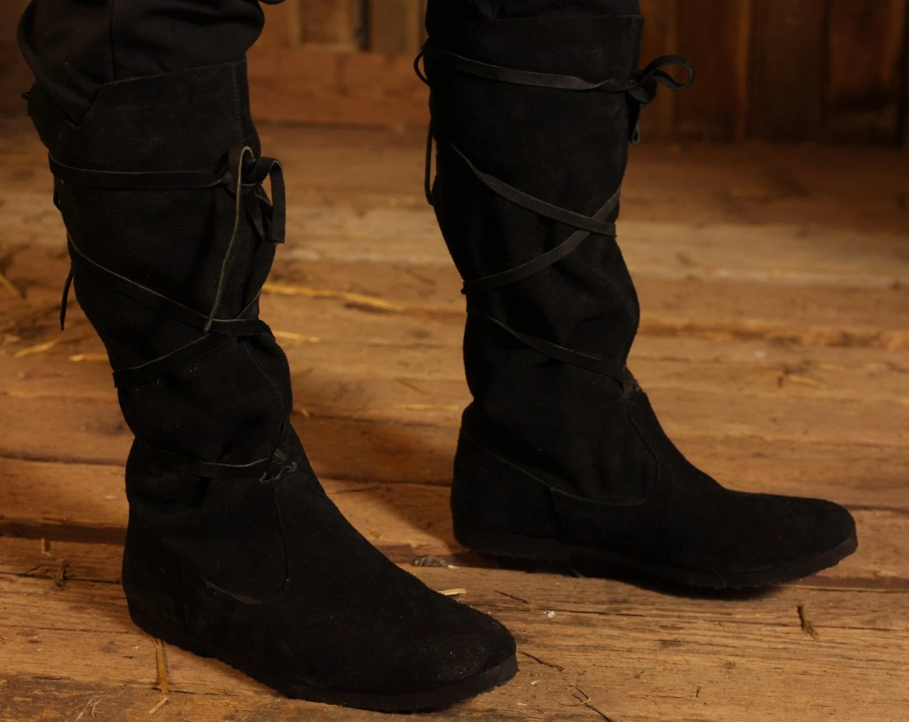 Medieval Boots Black 3 Medieval Boots Black