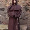 Brown Authentic Monk’s Robe -Larp Fashion Shop moenchskutte franziskus braun bs 060007 hc34 1 1280x1280