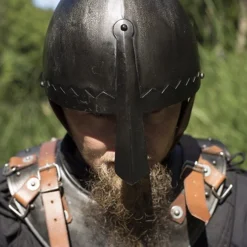 Norman Nasal Helmet Epic Dark -Larp Fashion Shop normannischer nasalhelm epic dark if 200118 3 1280x1280