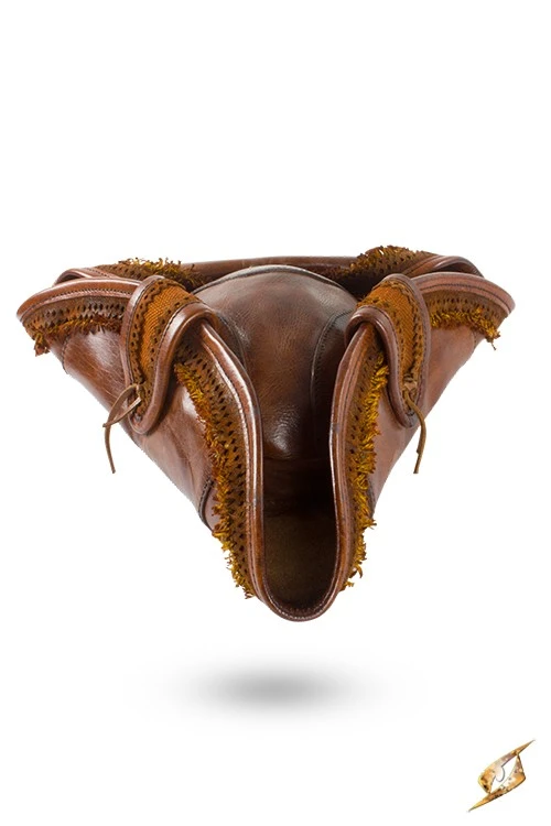 Pirate Hat - Brown 4 Pirate Hat - Brown - Image 2