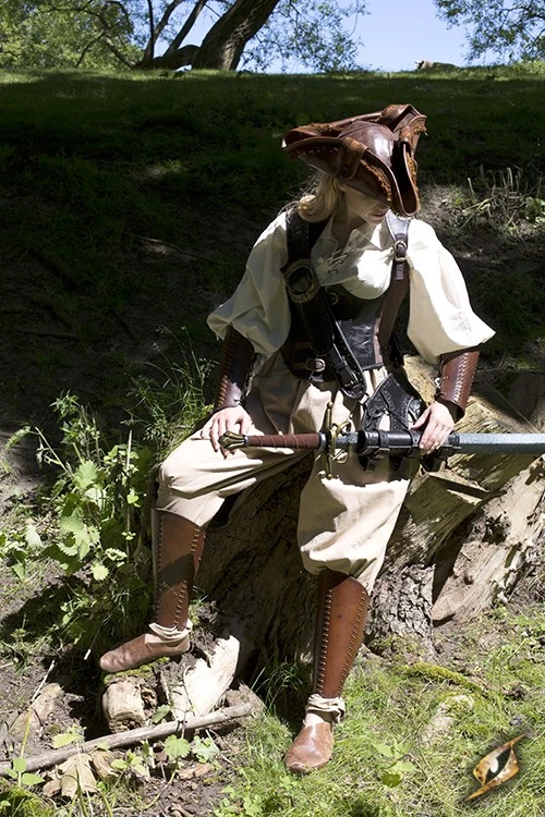 Pirate Hat - Brown 6 Pirate Hat - Brown - Image 4