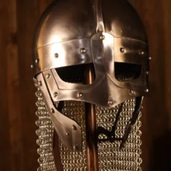 Raven Helmet Polished Steel