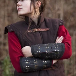 Ready For Battle Fighter Bracers Black -Larp Fashion Shop ready for battle armschienen kaempfer schwarz if 10044245 4 1280x1280