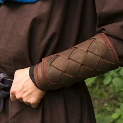 Ready For Battle Viking Bracers Brown