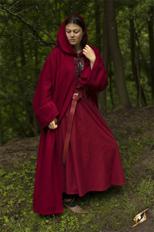 Robe Benedict Burgundy 3 Robe Benedict Burgundy