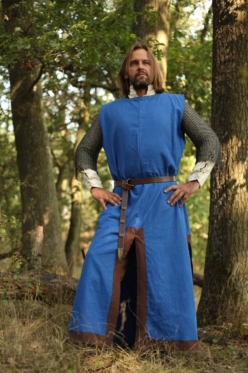 Royal Blue Tunic With Contrasting Trims 3 Royal Blue Tunic With Contrasting Trims