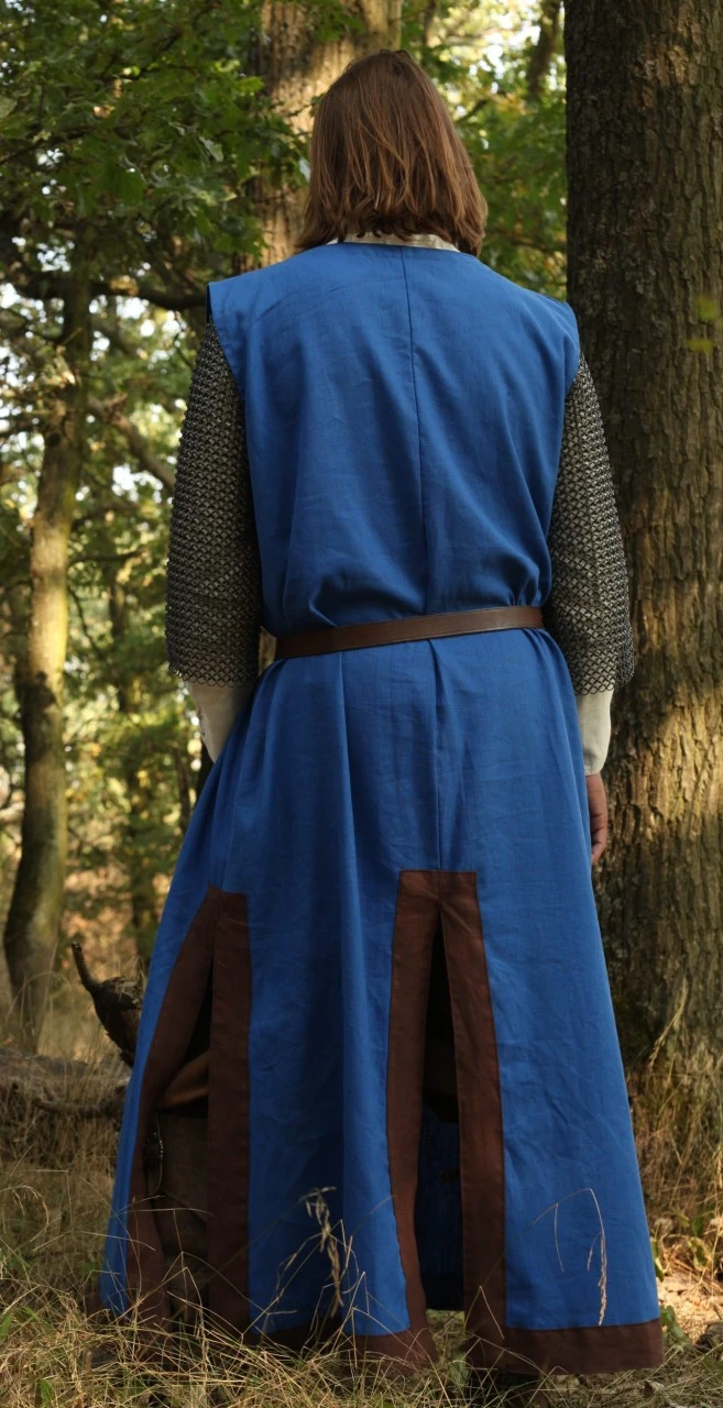 Royal Blue Tunic With Contrasting Trims 4 Royal Blue Tunic With Contrasting Trims - Image 2