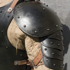 Shoulder Plates Dark Warrior - M/L/XL -Larp Fashion Shop schulterplatten dunkelkrieger mlxl if 200311mlx 2 1280x1280