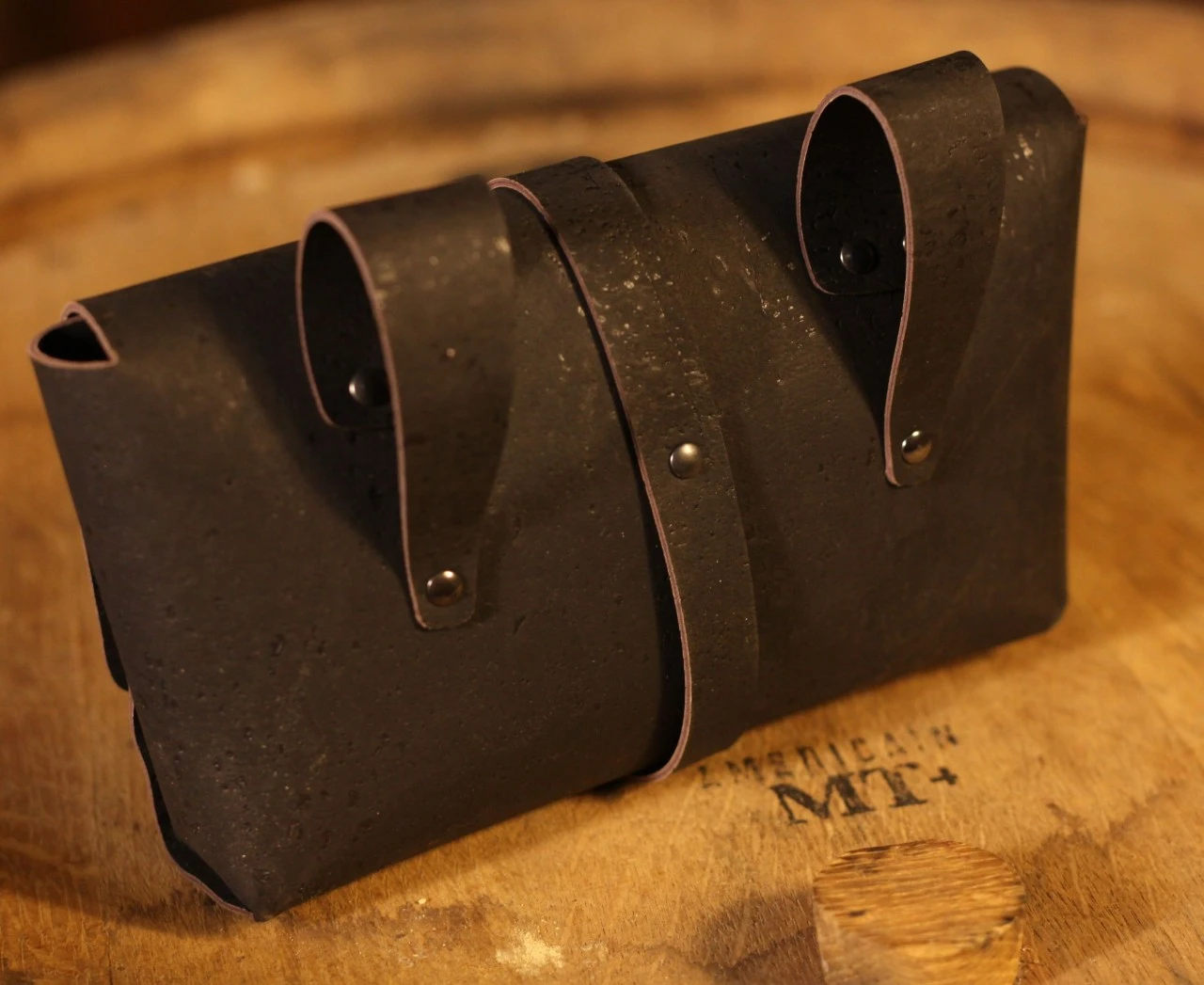 Black Medieval Pouch (vegan) 4 Black Medieval Pouch (vegan) - Image 2