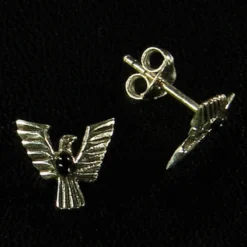 Eagle Silver Ear Stud (1 Pair)