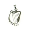 Silver Celtic Harp
