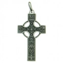 Celtic Silver Pendant Big