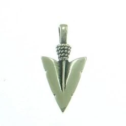 Silver Pendant Arrowhead