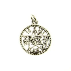 Silverpendant Tetragrammaton 2.1cm