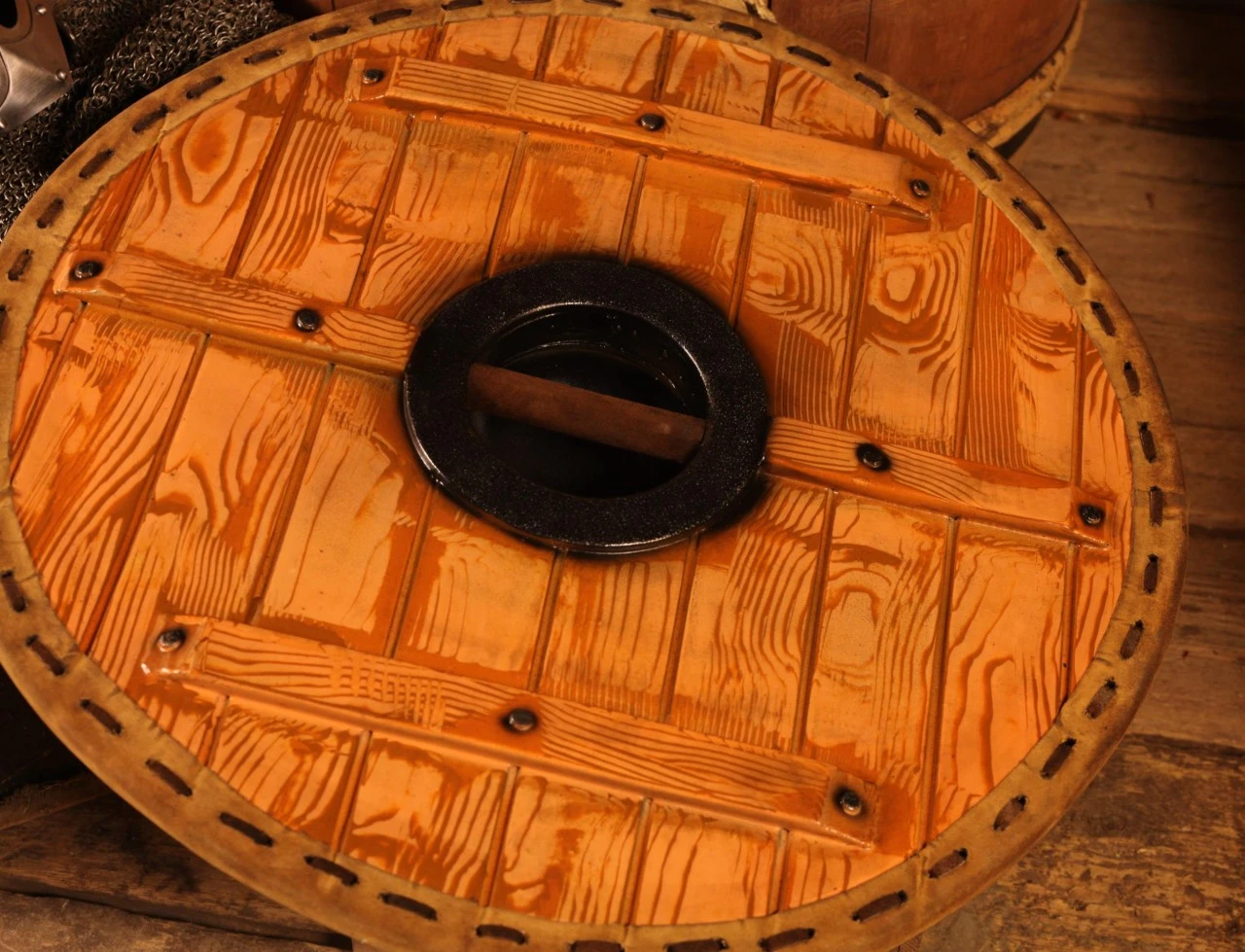 Thegn Schild White/Blue 70cm 4 Thegn Schild White/Blue 70cm - Image 2