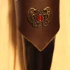 Drinking Horn W/ Brown Holder Dragonheart 300ml