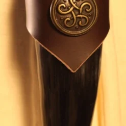 Drinking Horn W/ Brown Holder Celtic Knot 300ml
