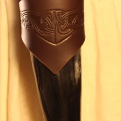 Drinking Horn W/ Brown Holder 300ml