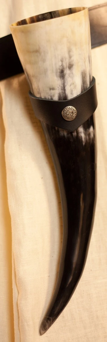 Drinking Horn With Holder Runes 300ml 3 Drinking Horn With Holder Runes 300ml