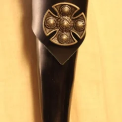 Drinking Horn W/ Black Holder 300ml