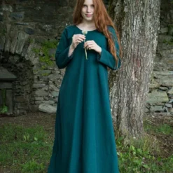 Ladies Viking Dress Norse Shift Freya Green -Larp Fashion Shop unterkleid freya gruen bs 03500 sa12 4 1280x1280
