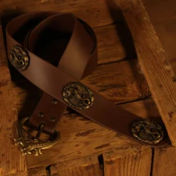 Vegan Medieval Long Belt Dragon