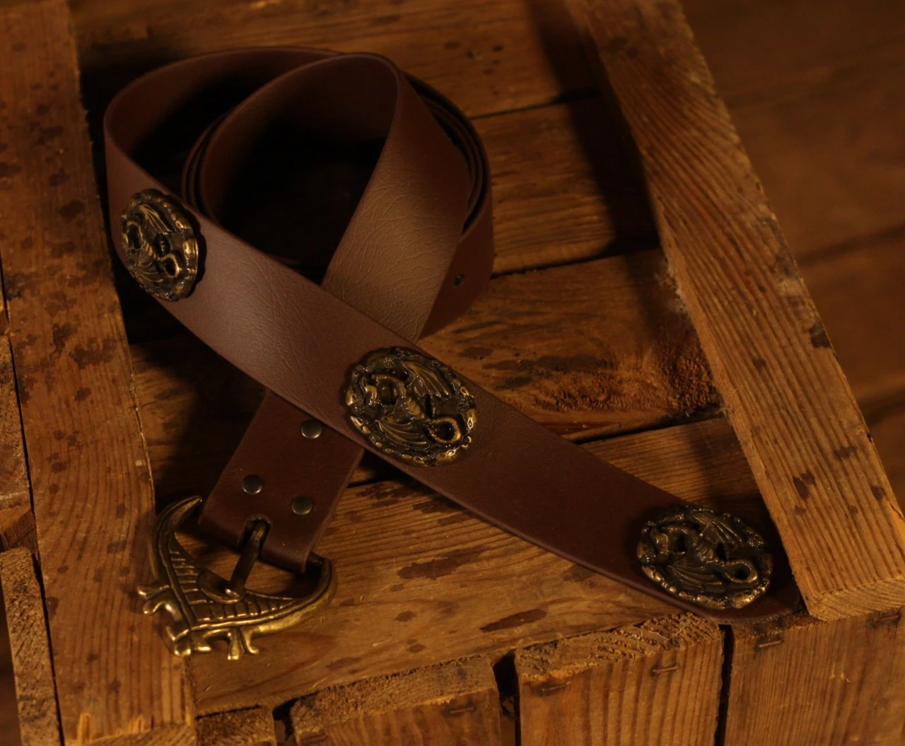 Vegan Medieval Long Belt Dragon 3 Vegan Medieval Long Belt Dragon