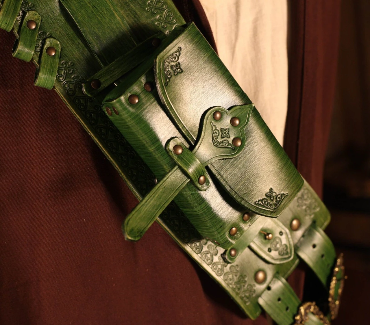 Leather Pouch Quattro 5 Leather Pouch Quattro - Image 3