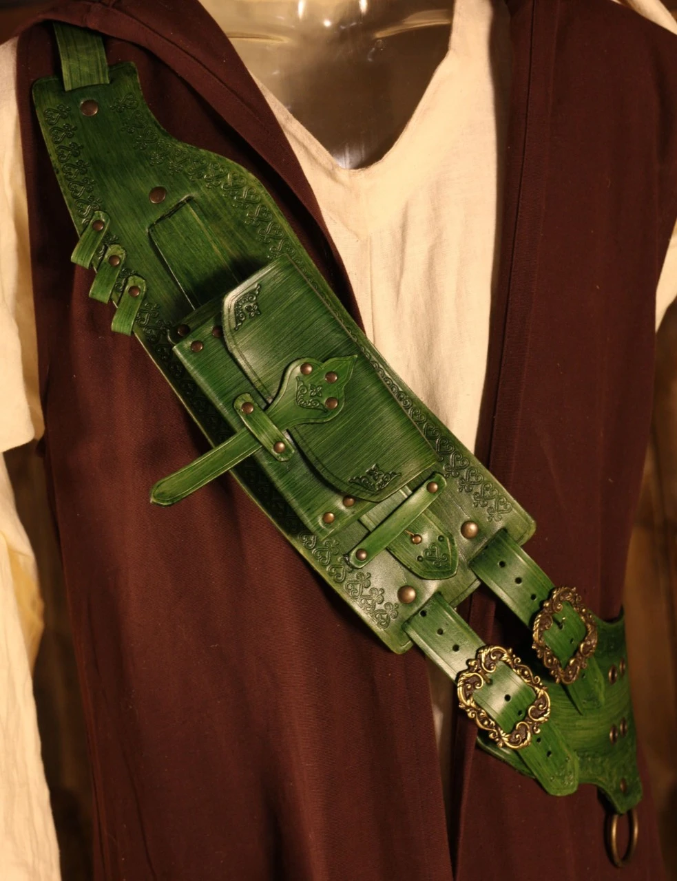 Leather Pouch Quattro 6 Leather Pouch Quattro - Image 4