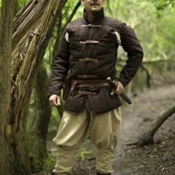 Warrior Gambeson - Brown -Larp Fashion Shop warrior gambeson braun if if 300781 2 1280x1280