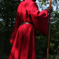 Burgundy Mage Robe -Larp Fashion Shop weinrote magierrobe lf 792000 3 1280x1280
