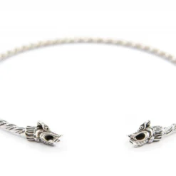 Viking Torque For Women, Silver