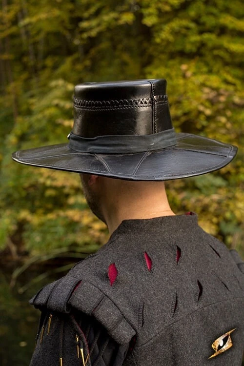 Witch Hunter Hat Black 5 Witch Hunter Hat Black - Image 3