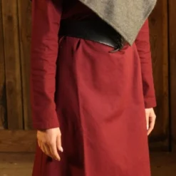 Wool Liripipe Bjorn Grey -Larp Fashion Shop woll gugel bjorn grau bs 040002 bl26 3 1280x1280